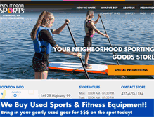 Tablet Screenshot of playitagainsportslynnwood.com